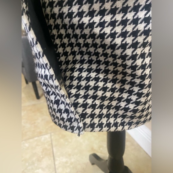 Talbots Petites Houndstooth Sleeveless Dress Size 2P - Picture 8 of 9